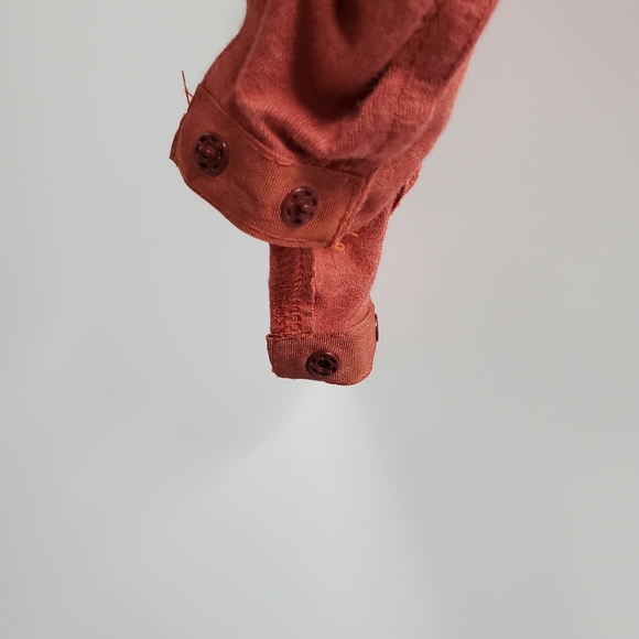 Fashion Nova I'll Take It From Here Cutout Bodysuit Rust Orange - Picture 6 of 9